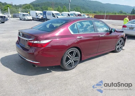 2016 Honda Accord Sport z USA, uszkodzony, nr VIN 1HGCR2F57GA101687